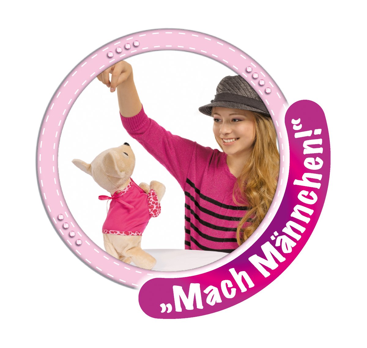 SIMBA 105897617 ChiChi Love Showstar PlüschHund Kuscheltier Chi Chi