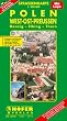 H�fer Stra�enkarten, Polen, West-Ost-Preu�en: Danzig, Elbing, Thorn. Mit integrierter Lupe und separatem Ortsnamenverzeichnis und Innenstadtplan von Elbing. (PL 011)