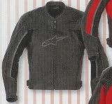 ALPINESTARS OCTANE LEATHER JACKET BLACK 54 3100671054