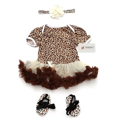 Infant leopard dress