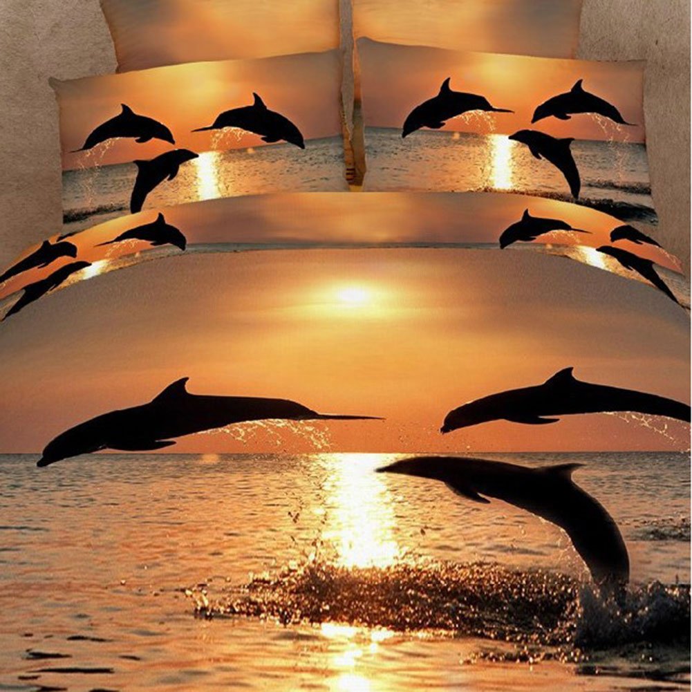 Dolphin Sunset Bedding