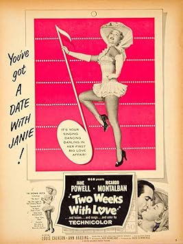 1950 Ad Movie Two Weeks with