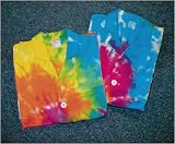 Fashion Seal 420-MD Tie Dye Lab Coat, 100% Cotton, Size: Medium [pack of 1]