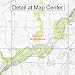 USGS Topographic Quadrangle Map - Ovid West, Michigan (Folded/Waterproof)