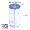 Optimum Pool Technologies Pool Filter 4-Pack Replacement for SwimClear C2000, C2020, & C2025 CX470XRE