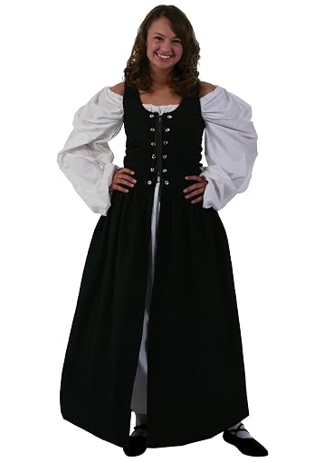 Green Irish Renaissance Dress