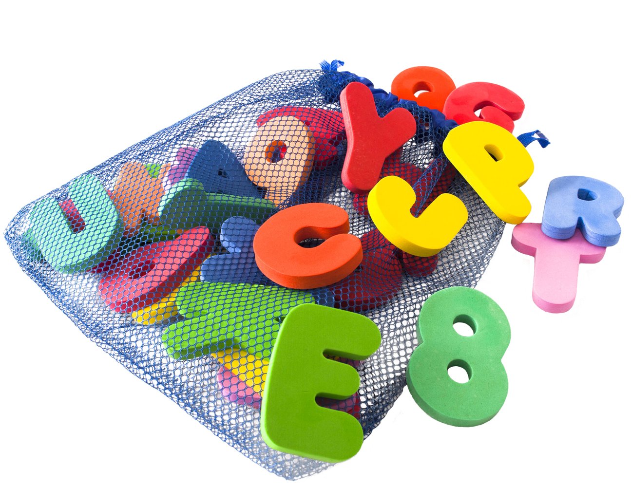 Bath Foam Letters Numbers Toys Organizer Teach Child Spell Count Shower