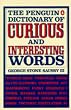The Penguin Dictionary of Curious and Interesting Words