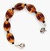 Tortoise Shell Fashion Alert Medical ID Bracelet