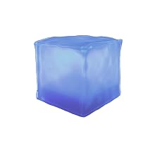 Fortune Products MC-RGB4 Deco Cube Lighted Table Centerpiece, 4" Length x 4" Width x 4" Depth