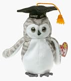 Review TY  / TY~WISER THE CLASS OF 1999 GRADUATION OWL BEANIE BABY