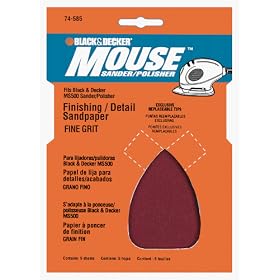 Click here to buy Black&Decker MOUSE EXTRA FINE GRIT SANDPAPER by Black & Decker.