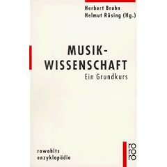 Musikwissenschaft, Ein Grundkurs