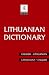 Books : Lithuanian Dictionary: English-Lithuanian/Lithuanian-English (Bilingual Dictionaries)