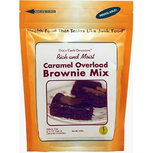 Dixie Carb Counters Caramel Overload Brownie Mix by Dixie Carb Counters