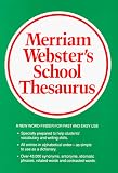 Merriam Websters School Thesaurus