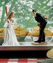 Bride Ready To Hit A Home Run Figurine