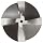 Niagara Cutter CRM125 High-Speed Steel End Mill, Uncoated (Bright), 4 Flutes, Corner-Rounding End