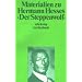 Materialien zu Hermann Hesses �Der Steppenwolf� (suhrkamp taschenbuch)