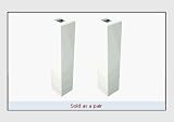 Miller & Kreisel (M&K) LDM-851 Loudspeaker Docking Module (Speaker Stand), Color is White