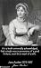 Quotations Jane Austen It is a Truth Sheet of 12 Vinyl Stickers