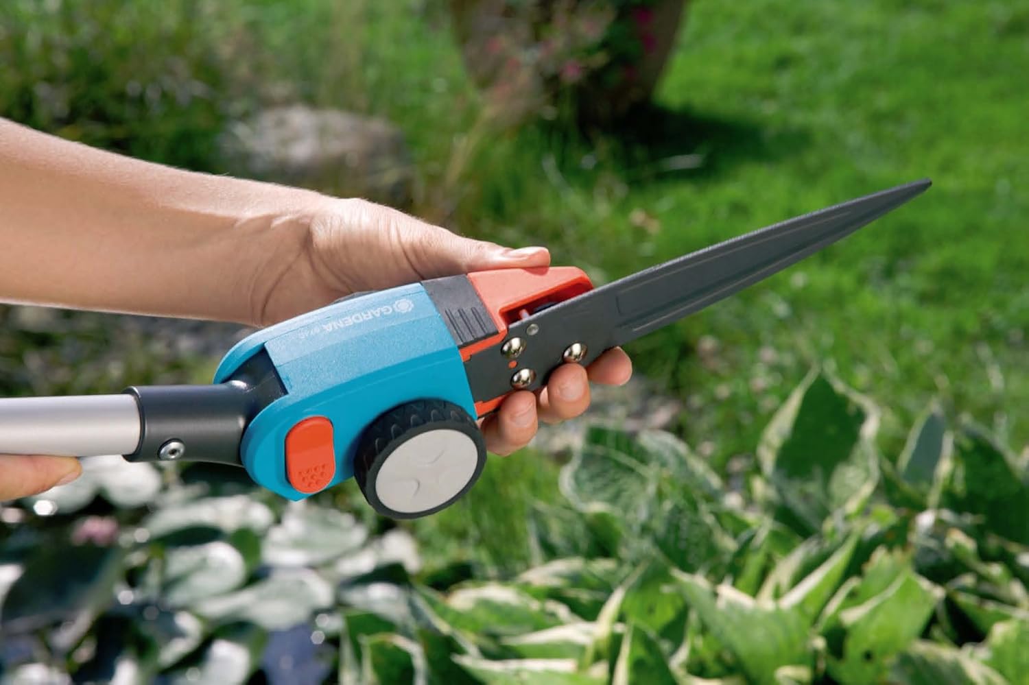 Gardena 8740 Comfort 27Inch Long Handle Swiveling Grass Shears , New