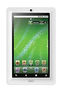  Creative ZiiO 8 GB 7-Inch Android 2.1 Wireless Entertainment Tablet (White)