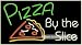 Pizza by the Slice Neon Sign (20H x 37L x 3D)