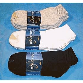 <b>Gold Toe Men's Cotton Quarter Athletic Sock, 3-Pack</b>