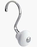 12PC WHT/CHR SHWR Hooks
