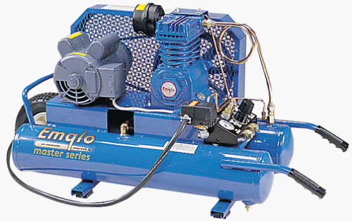 Emglo MK2A8P-DVS 2 Horsepower Wheelbarrow Compressor (with Dual Control/Voltage)