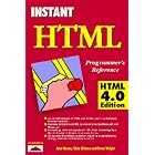 Click here to buy Instant HTML Programmer's Reference Html by Alex Homer, Chris Ullman, and Steve Wright.