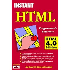 Instant HTML Programmer's Reference (Instant)