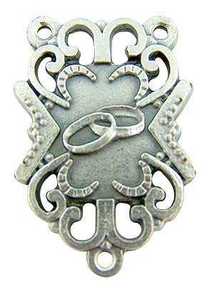 silver catholic wedding rings