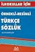 Book Illustrated Turkish Dictionary (Turkish Only)