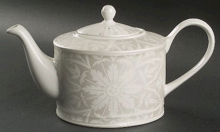 222 Fifth 24547 Vertoni Platinum Teapot- Set of 4 222 Fifth 24547 Vertoni Platinum Teapot- Set of 4