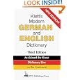 Dic Klett's Modern German and English Dictionary by Erich Weis
