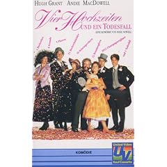 Vier Hochzeiten und ein Todesfall [VHS]