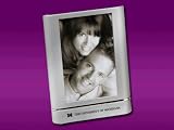 University of Michigan - Trillium Picture Frame - Laser Engraved