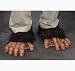 Chimpanzee (Chimp) Feet w/ Fur Deluxe Adult Halloween Costume Accessory (DF1005) (DZ5)