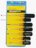 Review Klein Tools 85076 / 7-Pc. Cushion Grip Assortment Screwdriver Set with Pouch