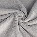 Touz 4pcs Bath Collection: 2pcs Beach Towel+2pcs Hand Towel,ultra Soft Bamboo, Absorbs Moisture (Light Grey)