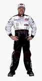 Aeromax Toys Adult Black/White Racing - S