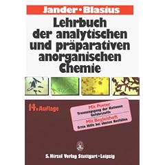 Lehrbuch der analytischen und präparativen anorganischen Chemie (Gebundene Ausgabe)