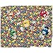 M&M's Chocolate Candy Character Faces Fleece Blanket