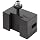 Dorian Tool D5 Chromium Molybdenum Alloy Steel Quick Change Morse Taper Toolholder for SDN30BXA Super Quick Change Tool Post, MT3, 2" Height