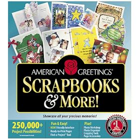AMERICAN GREETINGS SCRAPBOOKS and MORE 7.0 by 