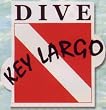 Dive Key Largo Die Cut Bumper Sticker