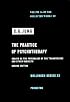 The Practice of Psychotherapy