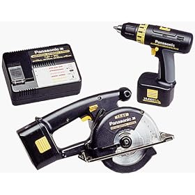 Panasonic EYC132 15.6 Volt Cordless Performance Package Metal Combo Kit�